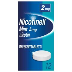 NICOTINELL MINT imeskelytabletti 2 mg 12 fol